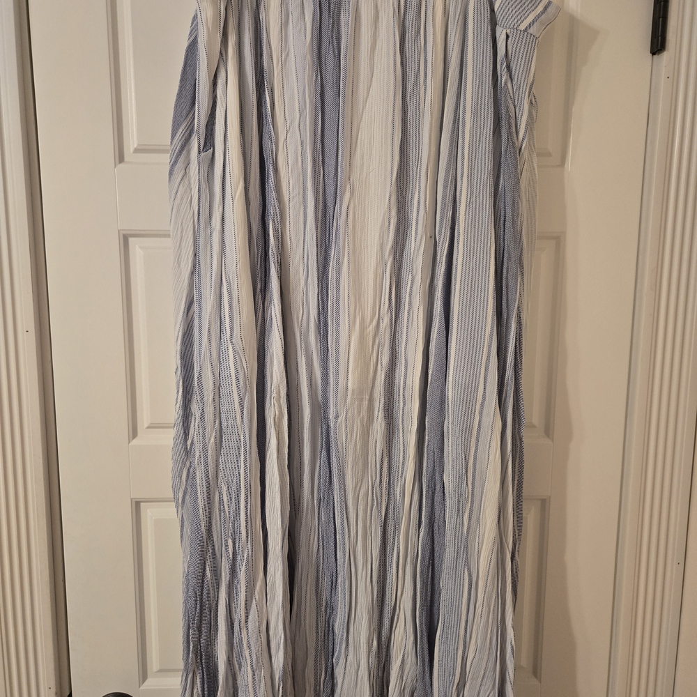 Striped Maxi Skirt